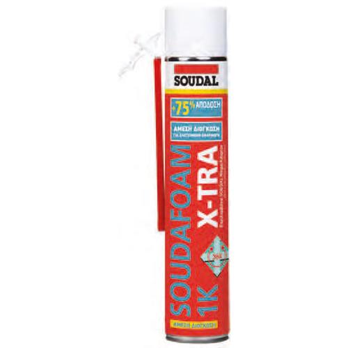 ΑΦΡΟΣ ΧΑΜΗΛΗΣ ΔΙΑΣΤΟΛΗΣ  SOUDAFOAM X-TRA 750ml K1