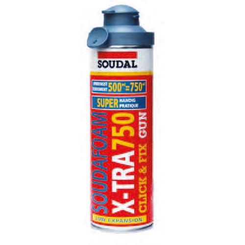ΑΦΡΟΣ ΑΜΕΣΗΣ ΔΙΟΓΚΩΣΗΣ ΠΙΣΤΟΛΙΟΥ CLICK * FIX SOUDAFOAM  500ml (22 320)